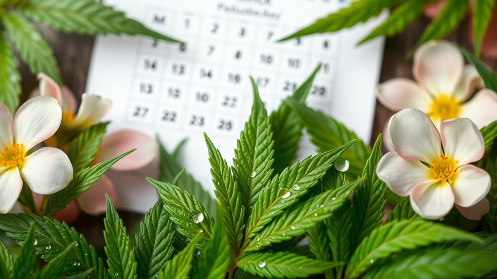 Kannabinoidy zakłócają cykl menstruacyjny