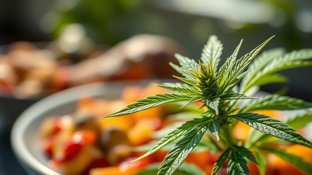 Kannabinoidy stymulują mechanizmy apetytu