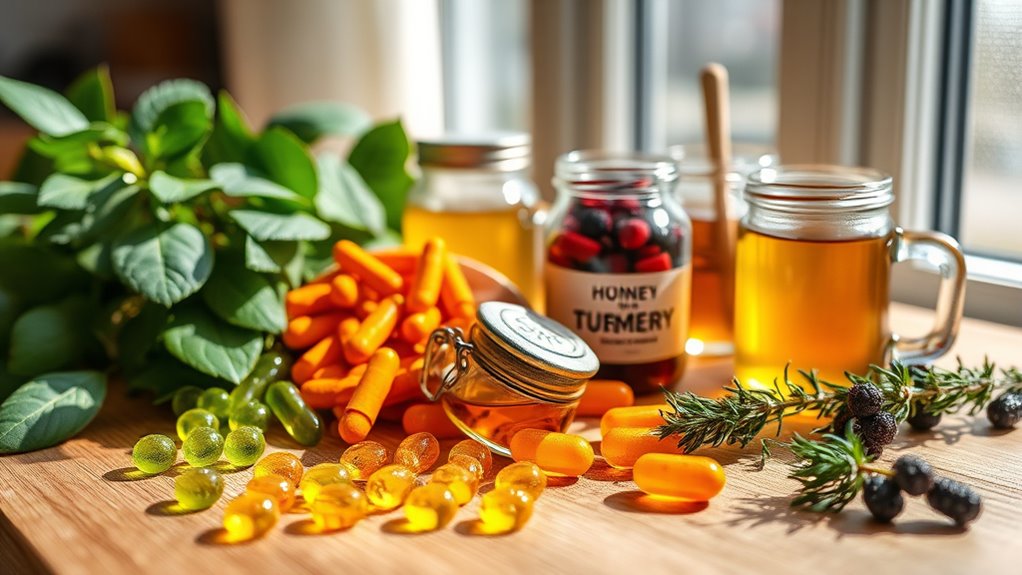 naturalne suplementy wzmacniają odporność