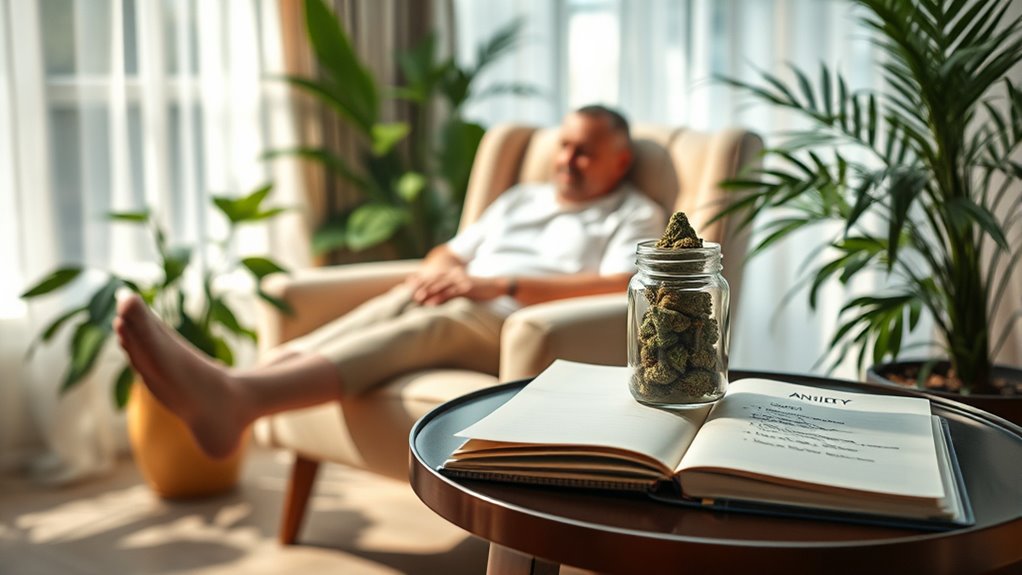 THC i CBD mają działanie anksjolityczne